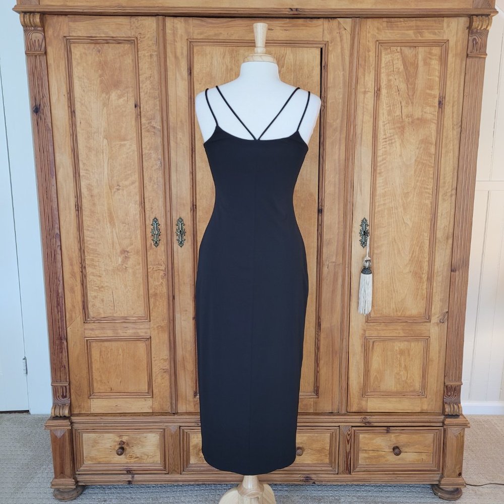 Fashion 1001 Nights Body Con Black Party Prom Evening Dress. Size 6/8 - Picture 8 of 10